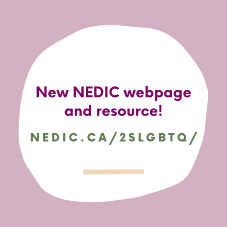 New NEDIC webpage and resource