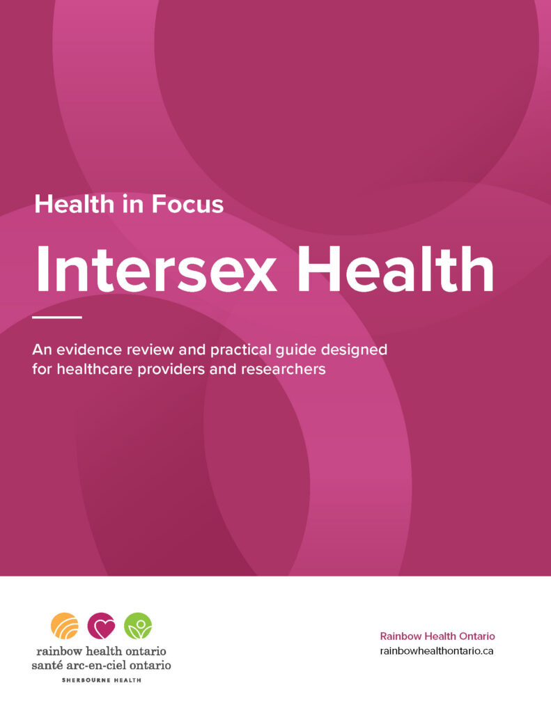 Health in Focus: Intersex Health | Rainbow Health Ontario